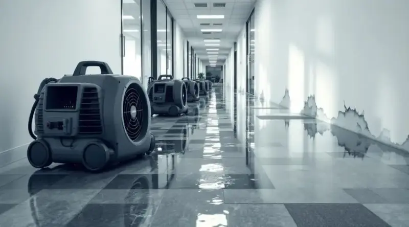 Office Building Flood Repair Fullerton